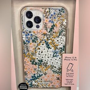 NWT Kate Spade New York MagSafe Multi Floral Protective Hardshell iPhone 12